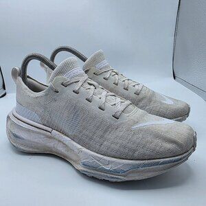 Nike ZoomX Invincible Run Fk 3 Womens Size 7 White Photon Dust Shoes DR2660-103